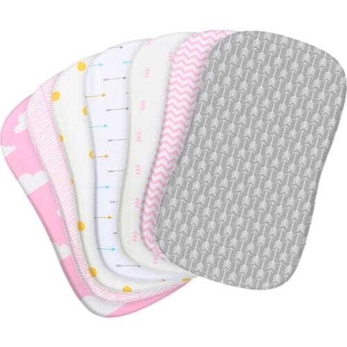 Bassinet Mattress Cover Soft Baby Cradle Fitted Sheets Mattress Pads Sleeper Cover Elastic Bottom Machine Bassinet Sheets Set