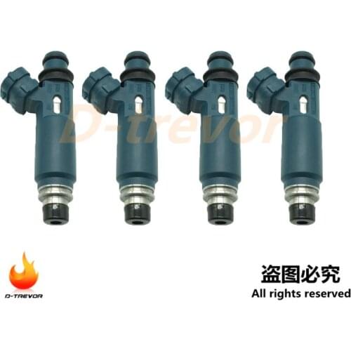 Set of 4 OEM 23250-50040 Fuel Injectors For Toyota Land Cruiser Tundra Lexus LX470 4.7L 23250-0F010 23250-46080