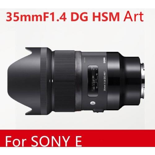 Sigma 35mm f/1.4 DG HSM Art Lens for Sony E A7 A7II A7M3 A7R A7R3 A7S Camera