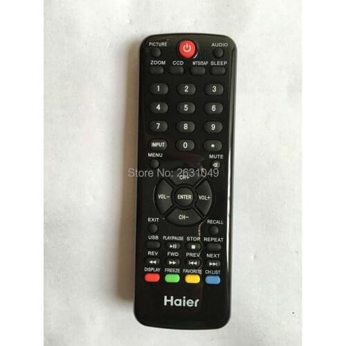 Haier TV Remote HTR-D09 HTRD09B suiable HAIER LE29F2320 LE32F2220 L32D1120 L42C1180A HL32P2A
