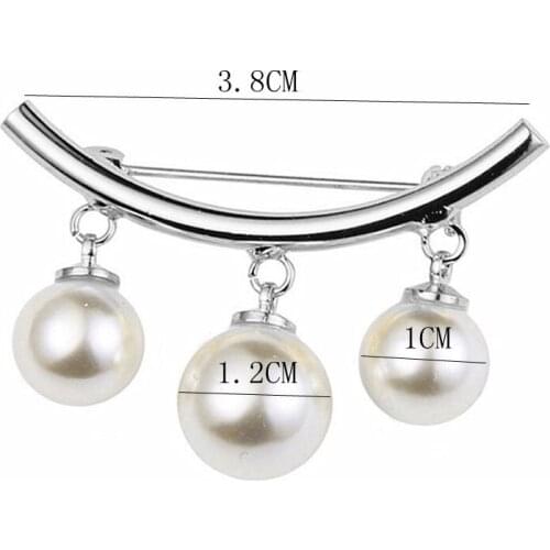 QrhYK Silver Brooches For Clothes