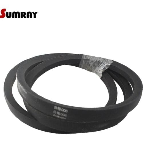 SUMRAY V Belt Type B Rubber Belts Transmission B25/26/27/28/29/30 Conveyor V Belt for Agricultral Machines