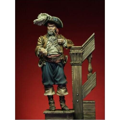 1/24 75MM ANCIENT warrior WITH BASE 75MM Resin figure Model kits Miniature gk Unassembly Unpainted