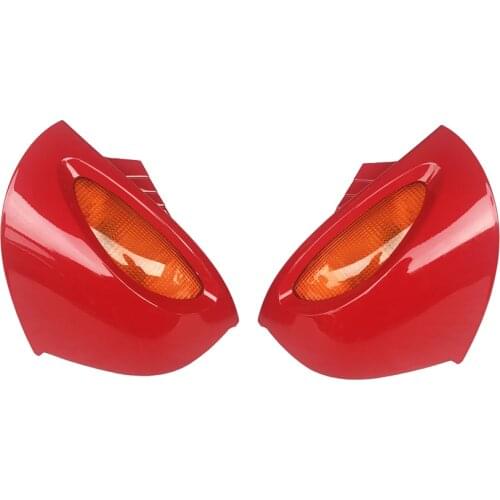 1 pair red rearview mirror for BMW R1100RT R1100RTP R1150RT CAO