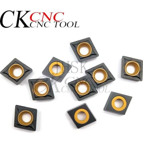 10pcs turning carbide inserts CCMT120408 ZM5115 CNC turning tool for steel cast iron CCMT120408 blade Internal Turning tools
