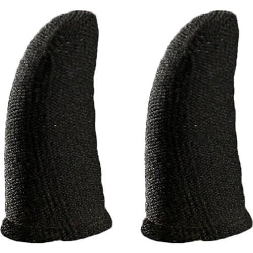 2PCS Finger Sleeves 1 Pair of Mobile Phone Game Controller Anti-skid Sweatproof Fingertips Case Protector Gamer Accessories