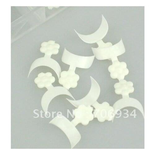70pcs White French Side False Fake Nail Tips With Box Acrylic Nail Art 5boxes/lot