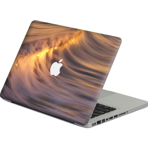 Abstract airflow Laptop Decal Sticker Skin For MacBook Air Pro Retina 11" 13" 15" Vinyl Mac Case Notebook Body Full Cover Skin