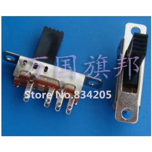 Free shipping duplex 8P 3T 24*6.1MM pitch-row:20 toggle switch slide switch