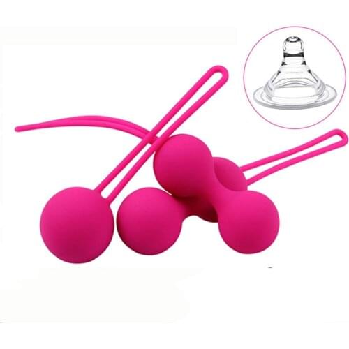 Safe silicone smart kegal chinese balls for women geisha ben wa vagina balls kegal tighten exercise device sex toys for women