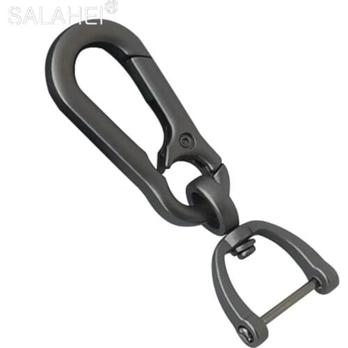 2 Colors Metal Keyring Keychain Galvanized Alloy Split Ring Keyfob Key Holder Rings Women Men Key Chains Carabiner Accessories