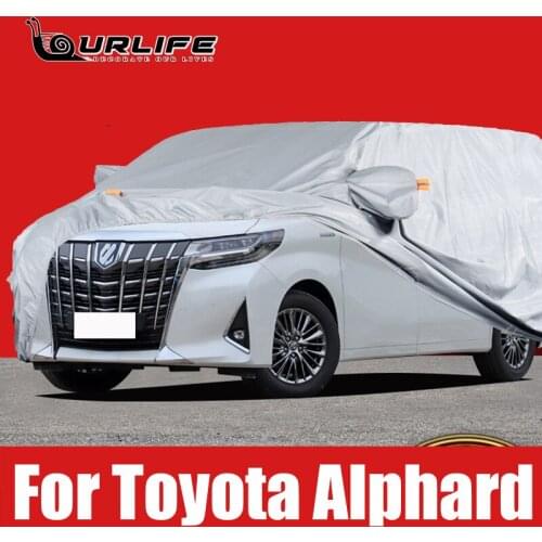 Car Cover Outdoor Sun Anti UV Rain Snow Frost Dust Protection Cover For Toyota Alphard 2016 to 2021 Oxford cloth Accessories