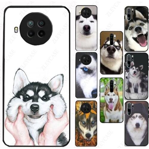 Husky Phone Cover For xiaomi Redmi Note8pro note7 8T 8A note9s mi A1 A2 mi9se mi8se 5s mi9T mi 10T note10 6pro Cases