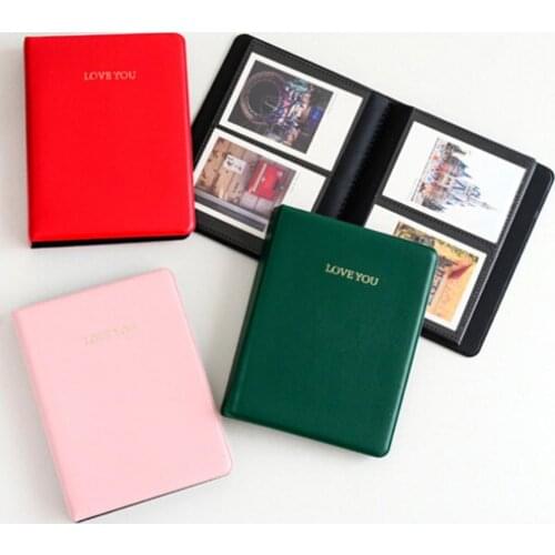 64 Pockets LOVE YOU Photo Album Picture Holder for Polaroid Fujifilm Instax Mini New