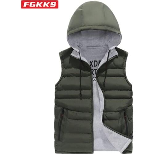 Мужские зимние жилеты FGKKS China At AliExpress