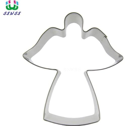 Cake Cookie Biscuit Baking Molds,Love The Big Angel Shaped Cake Decorating Fondant Cutters Tools,Direct Selling