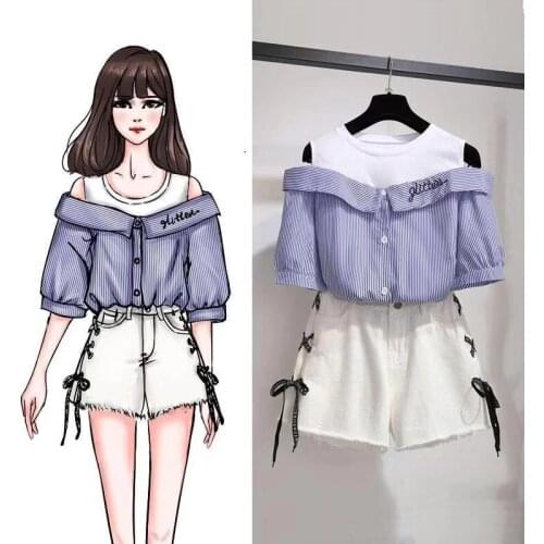 Heeylace Womens Denim Shirts