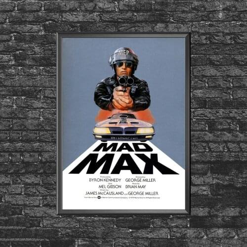 Mad Max - Action 70s Cinema Movie Poster Wall Painting Home Decoration (No Frame)