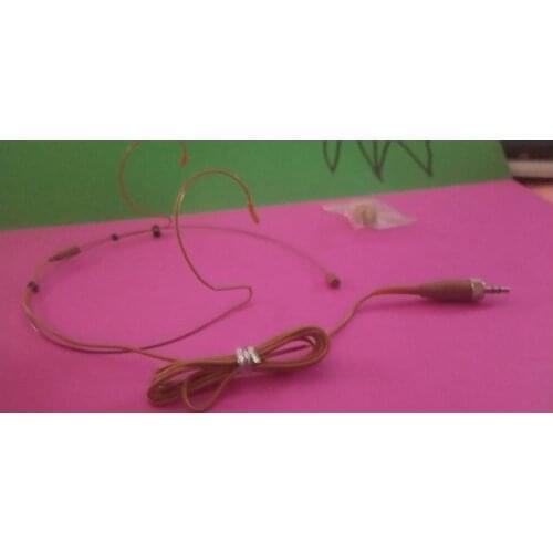 Mocha Brown BM21M Ear-hook Mic, 100pcs, D1 plug/ Senn plug, Free Shipping. Big order Big Discount