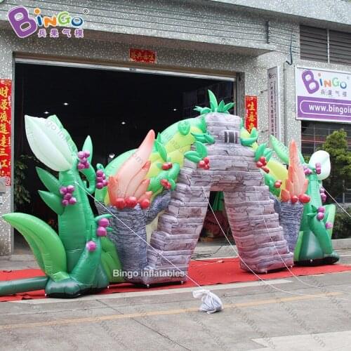 Custom made 7X3 meters background inflatable / inflatable wall / brick wall inflatable for decoration toys