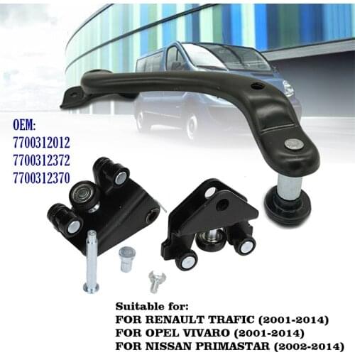 Guide Roller Sliding Door right Fit for Renault Trafic II Opel Vivaro Nissan Primastar 7700312012 7700312372 77002370