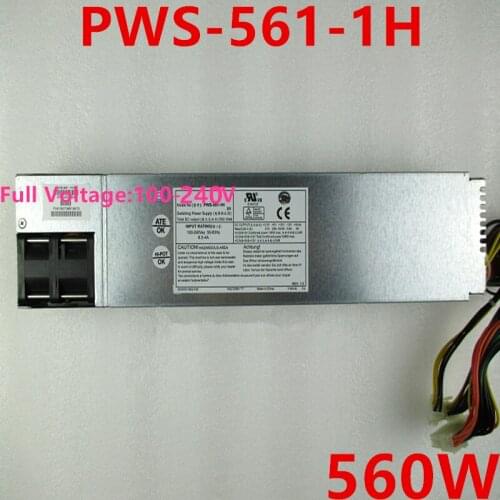 New Original PSU For Ablecom NF280D 560W Power Supply PWS-561-1H