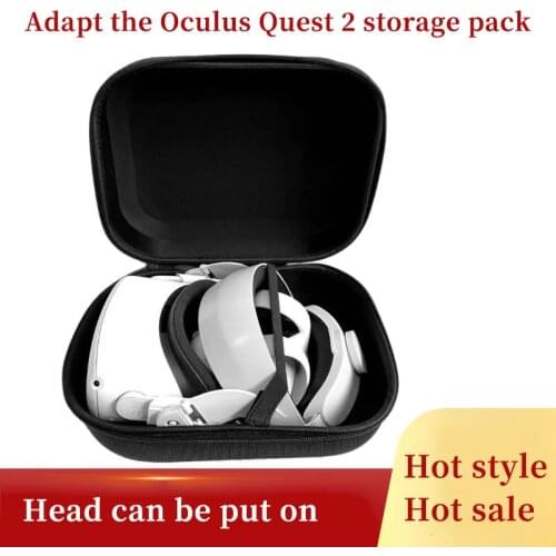 Portable Eva Protective Sleeve Portable Storage Box Halo Mod Protective Sleeve VR Headset Accessory for Oculus Quest 2