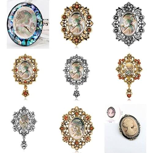 SayMakerLace Vintage Brooches For Clothes