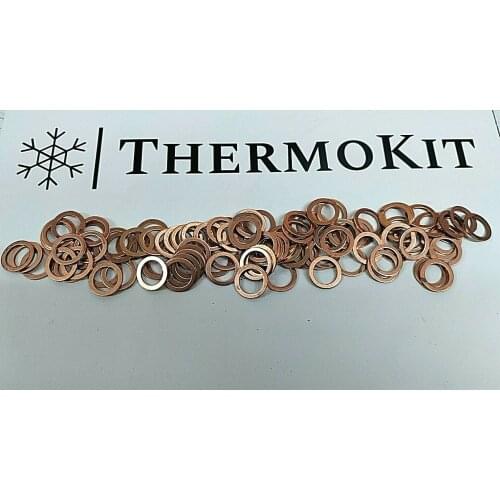 THERMO KING 55-2208 33-1749 SEALING RING COPPER BOLT GASKET WASHER 100 PCS FAST