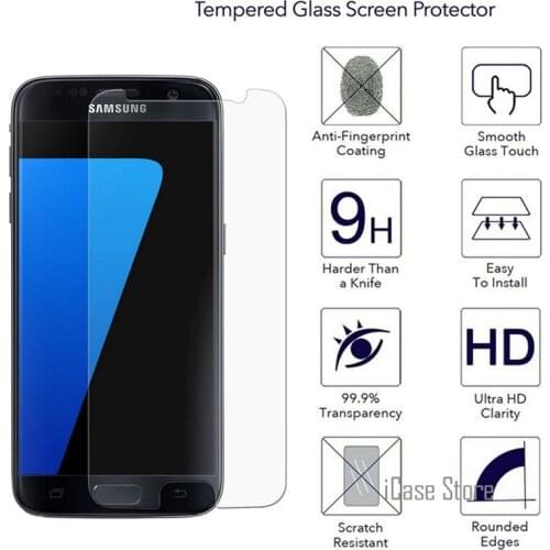 Tempered Glass Screen Protector For Samsung Galaxy S7 EDGE S6edge S6 S5 Neo S3 J5 2016 Grand Prime ACE 4 Neo Protective Film
