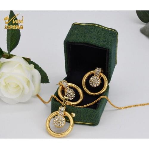 Necklaces Sets Pendant Jewelery Long Earrings For Womens Fashion Designer Luxury Necklaces Matching Statement 2021 Ethiopian