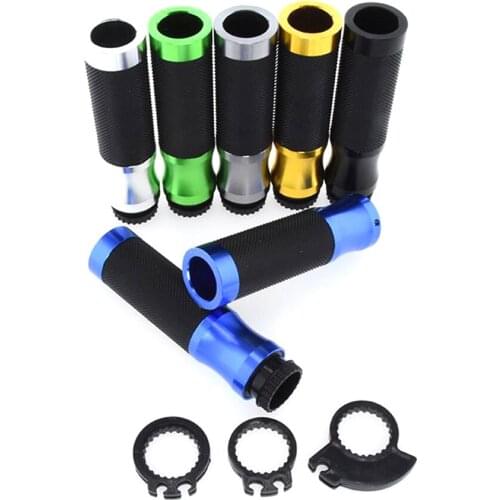 1 Pair Anti-Slip Modified Handlebar Bar Grips Bicycle Rubber Motorcycle Mountain Cycle Handle Handlebar Bar Grips Comfortable