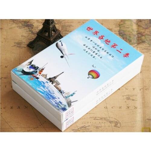 30 Sheets/Set Season 2 Around The World Postcard/Greeting Card/Wish Card/Christmas and New Year Gifts Cards