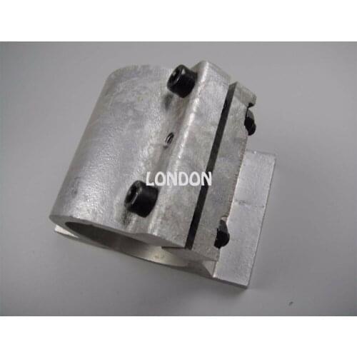 80mm spindle motor bracket seat cnc carving machine clamp motor holder cast aluminum sandblasting surface for 80mm spindle motor