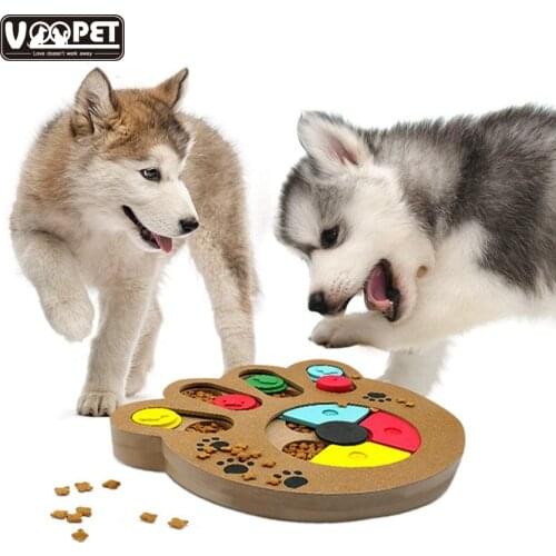 Dog Puzzle Toys Puppy Treat Dispenser Dog Toys Non-Slip/Increase IQ/Interactive Slow Dispensing Feeding Pet Dog Training Feeder