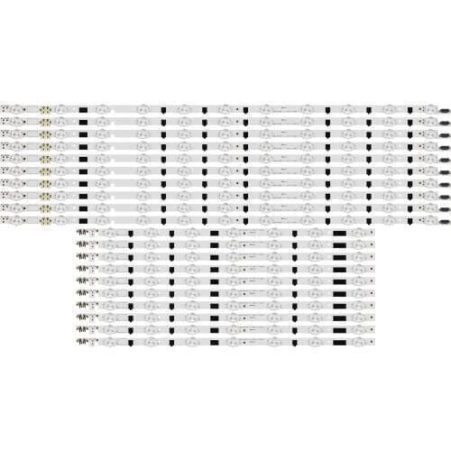 20 PCS/set LED backlight strip For Samsung 55 inch TV UA55F6400 UA55F6800 UA55F6400AJ 2013SVS55F D2GE-550SCB-R3 D2GE-550SCA-R3