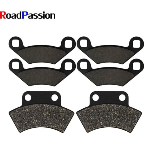 Motorcycle Front and Rear Brake Pads for POLARIS 250 Trail Boss 250 2x4 4x4 1988-1999