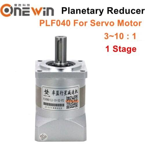 NEMA17 Planetary Gearbox Ratio 3 4 5 7 10 : 1 PLF040 Carbon Steel Gear 1 Stage for 40mm Servo Motor Speed Reducer