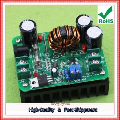 600W DC-DC step up Boost Module Solar Notebook Power 10v-60V to 12v-80V High Power supply converter Booster board 0.6KG