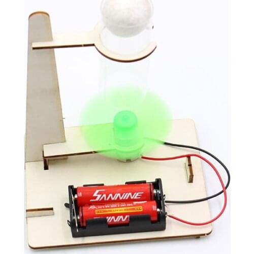 Students' wooden science technology invention suspended flying ball manual assembly material scientific experiment puzzle