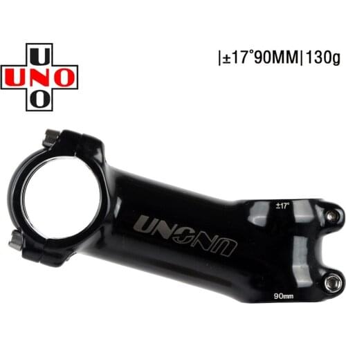 U-NO Bicycle Stem ±17° Degree MTB Road Mountain Bike Riser Stem 31.8 X 60-130 Mm Mountain Power Parts Road Bicycle Alloy Stem