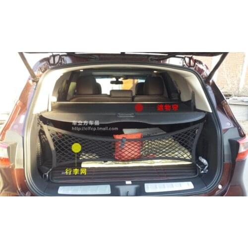 Rear Cargo Cover For Infiniti QX60 privacy Trunk Partition Curtain Screen Shade Trunk Security Shield Auto Accessories Black