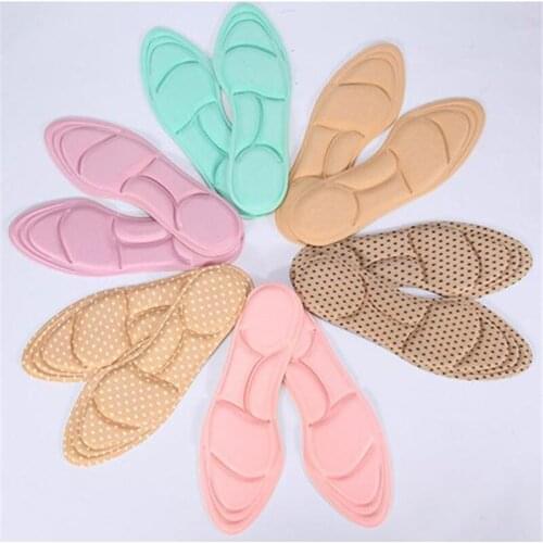 5D Flock Memory Foam Orthotic Insole Arch Support Orthopedic Insoles For Shoes Flat Foot Feet Care Sole Shoe Orthopedic Pads