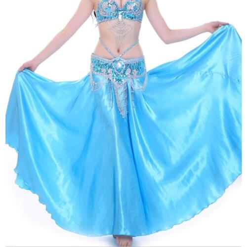 2018 Newest Cheap Belly Dance Skirts Chiffon for Women Dancing Costume Skirts on Sale