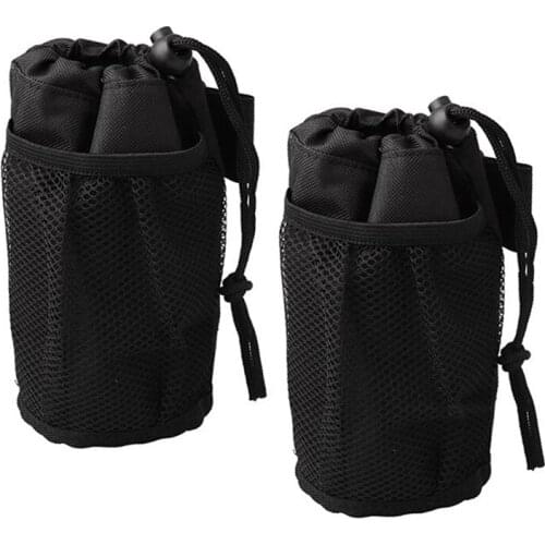 2 Pcs Bike Cup Holder - Water Bottle Holder for Bike, Boat, Scooter, Wheelchair Etc