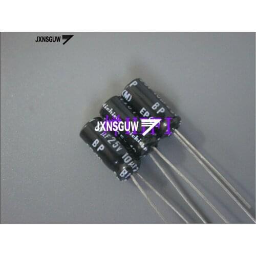 20PCS NICHICON BP 25V10UF 5X11MM 10UF 25V original audio Aluminum electrolytic capacitor 85 degrees VP-EP-BP 10uF/25V