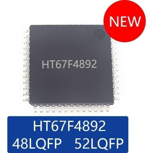 1pcs HT67F4892 52LQFP 48LQFP chip Electronic Components Integrated Circuits Active Enhanced A/D Flash MCU with LCD & EEPROM