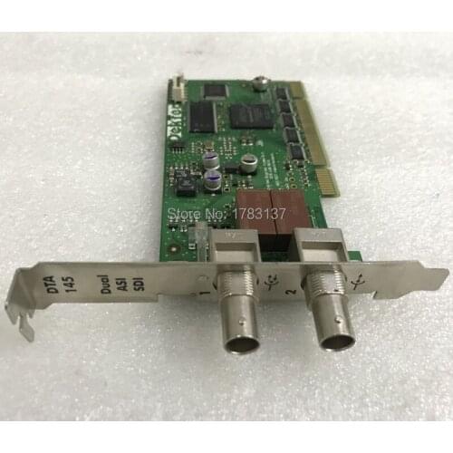 Free shipping ASI input and output PCI card for DEKTEC DTA-145