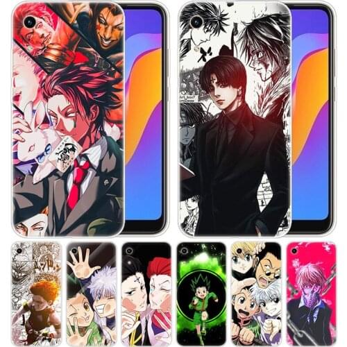 Luxury Silicone Case Anime Hunter X Hunter Hisoka for Huawei Honor 9X 8A 7A 20 Pro 7X 8X 7S 8S 8 9 10 Lite View 20 20i 10i Play