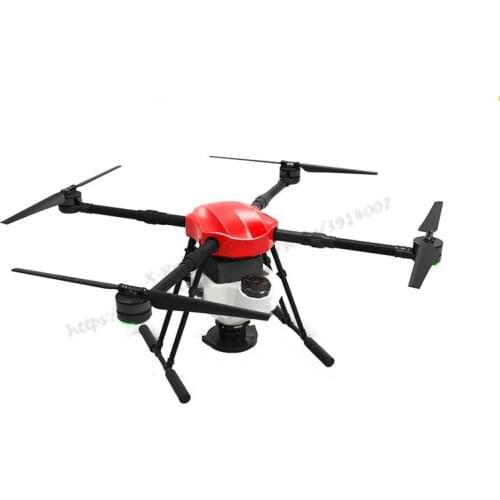 E410 granule spreading four-axis agricultural spray drone set 1300mm wheelbase 10L frame +10L spread system + Parts X8 power